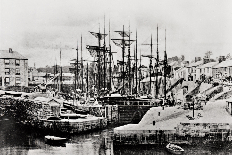 Charlestown Harbour, early 1900s